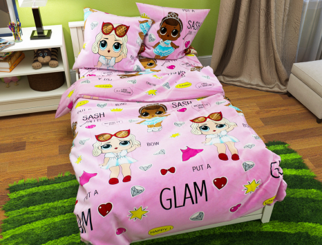 Дитячий комплект з Бязі "Gold" №167470 Черешенка™