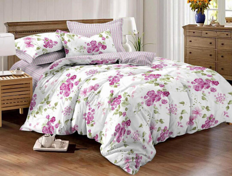 Тканина для постільної білизни Сатин S42-5 (A+B) - (60м+60м)