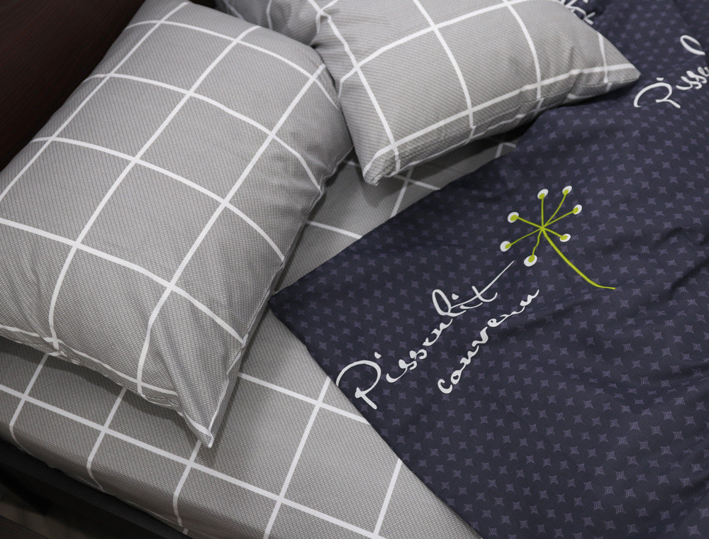 Сімейний набір постільної білизни із Бязі "Gold" №15525AB Черешенка™