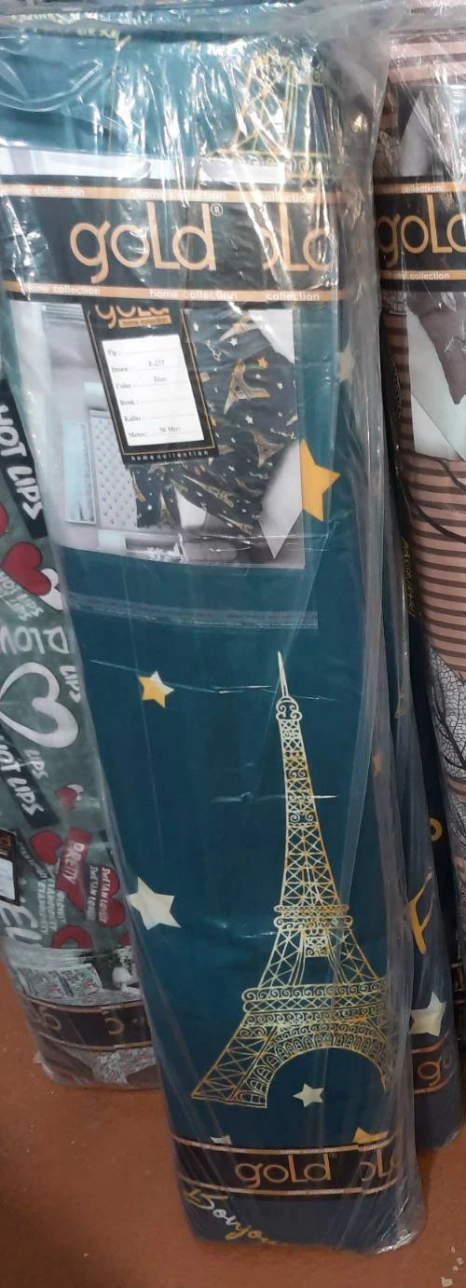 Ткань для постельного белья Бязь "Gold" Lux GL3698green