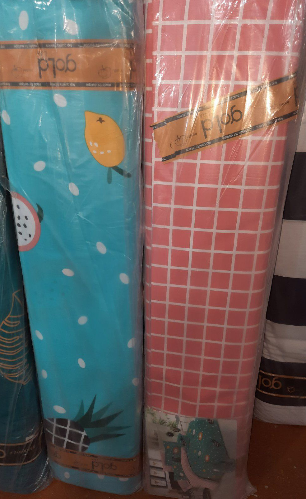 Ткань для постельного белья Бязь "Gold" Lux GL1593 (A+B) - (50м+50м)