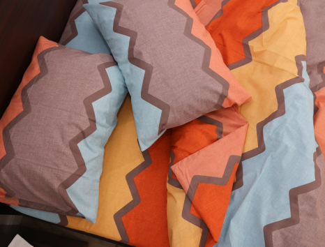 Двуспальный набор постельного белья 180*220 из Бязи "Gold" №155023 Черешенка™