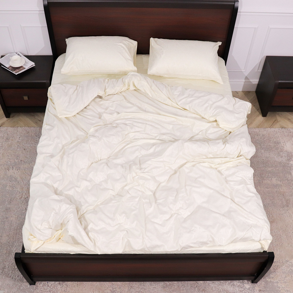 Полуторний набір постільної білизни 150*220 із мікрофібри №20110103 Черешенка™