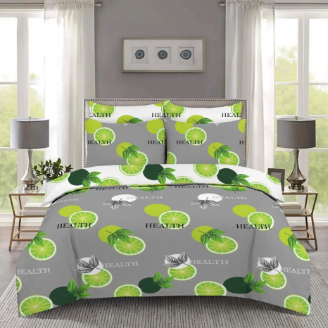 Євро-максі набір постільної білизни 200*220 із Бязі "Gold" №514944AB Черешенка™