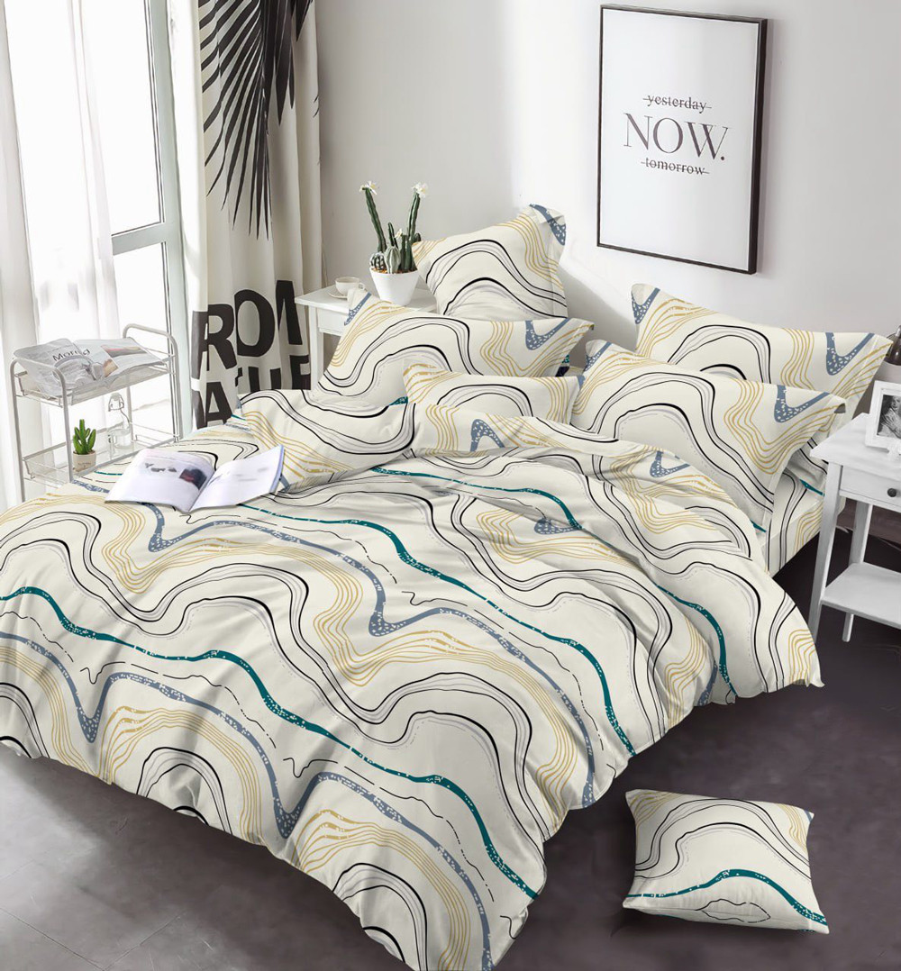 Ткань для постельного белья Бязь "Gold" Lux GL35500beige