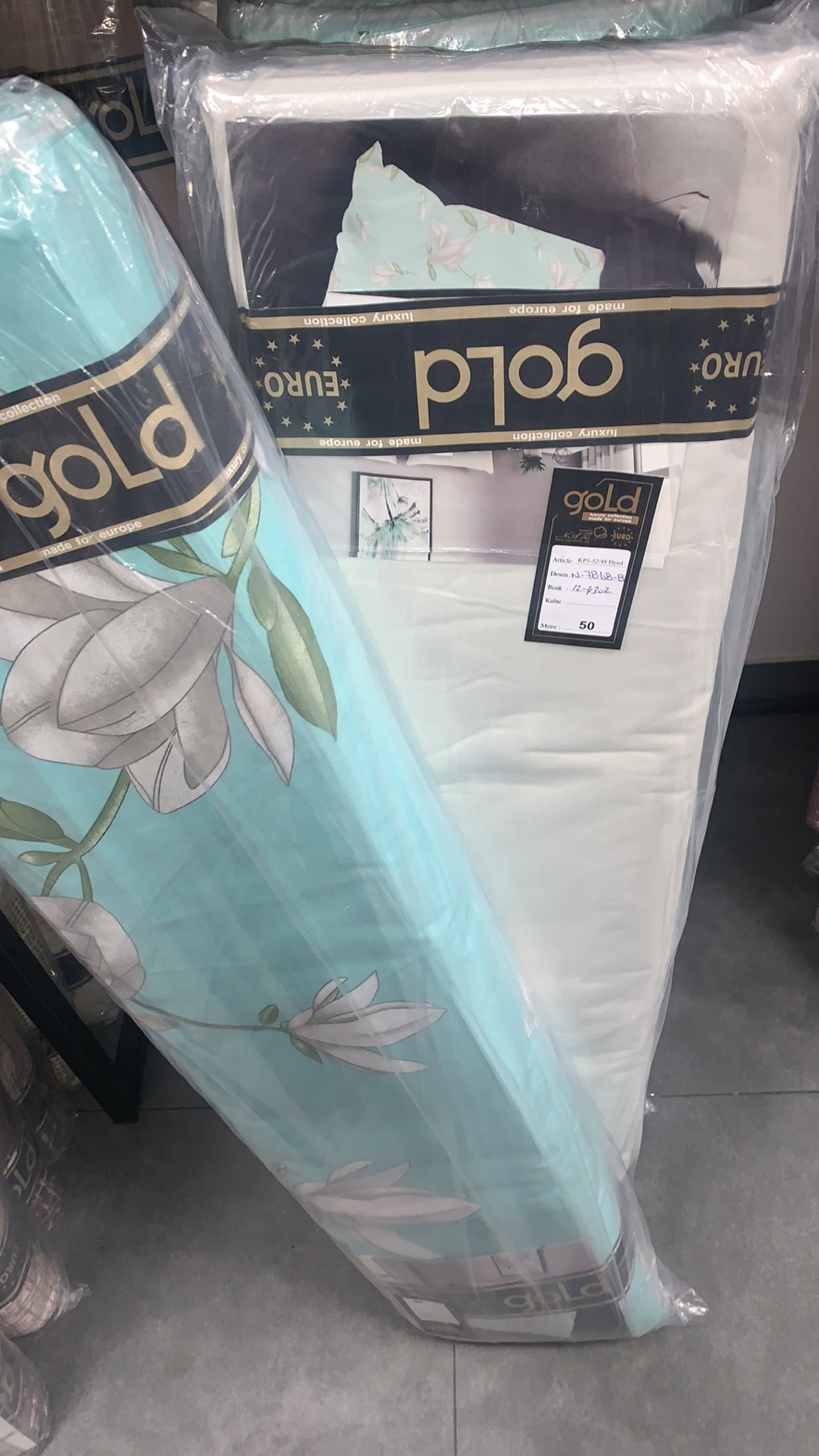 Ткань для постельного белья Бязь "Gold" Lux GL4127 (A+B) - (50м+50м)