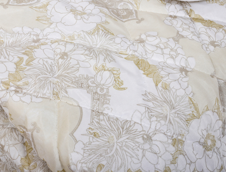 Полуторное летнее одеяло микрофибра/синтепон №41049