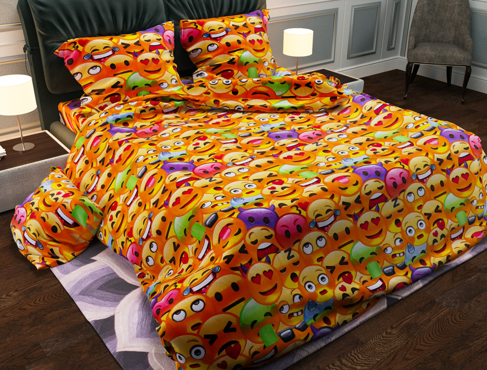 Евро макси набор постельного белья 200*220 из Бязи "Gold" №154719 Черешенка™