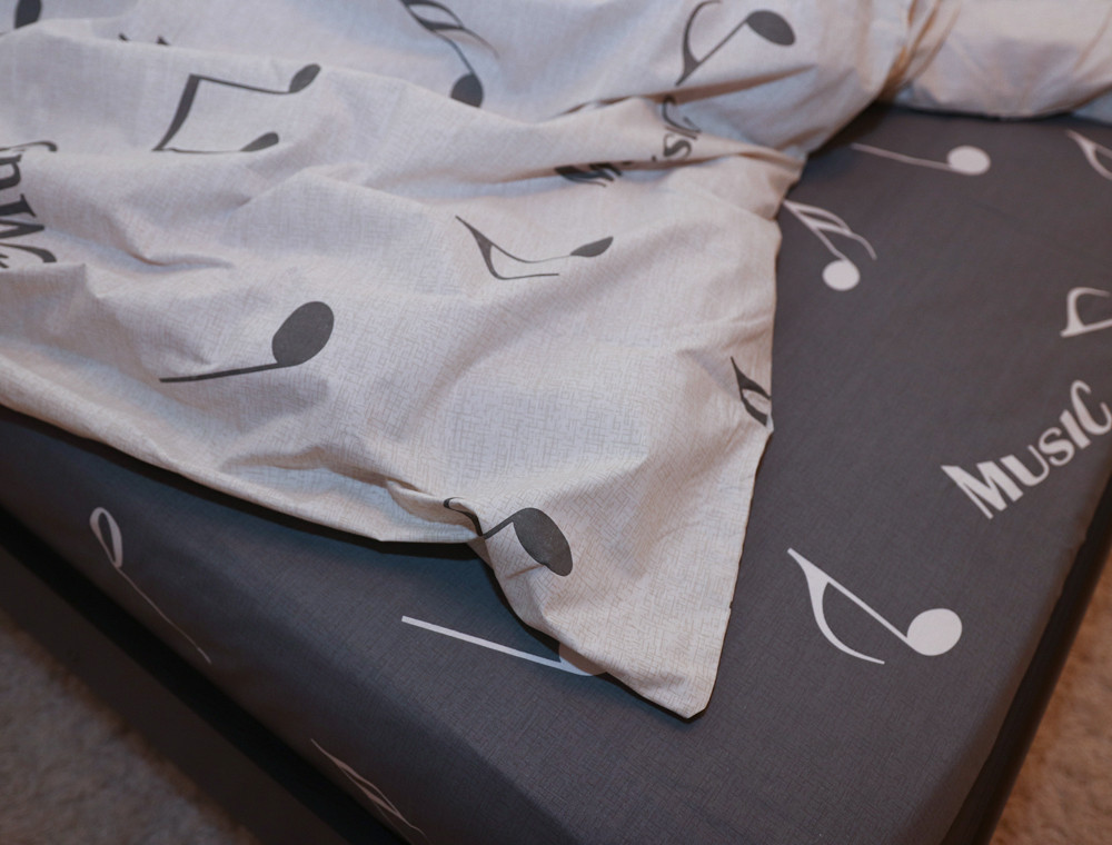 Евро макси набор постельного белья 200*220 из Бязи "Gold" №151541AB Черешенка™