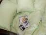 Семейный набор хлопкового постельного белья из Страйп Сатина №540109 KRISPOL™