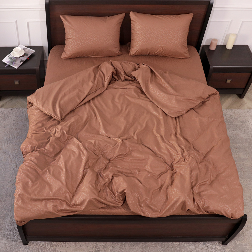 Двуспальный набор постельного белья 180*220 из микрофибры №200031 Черешенка™