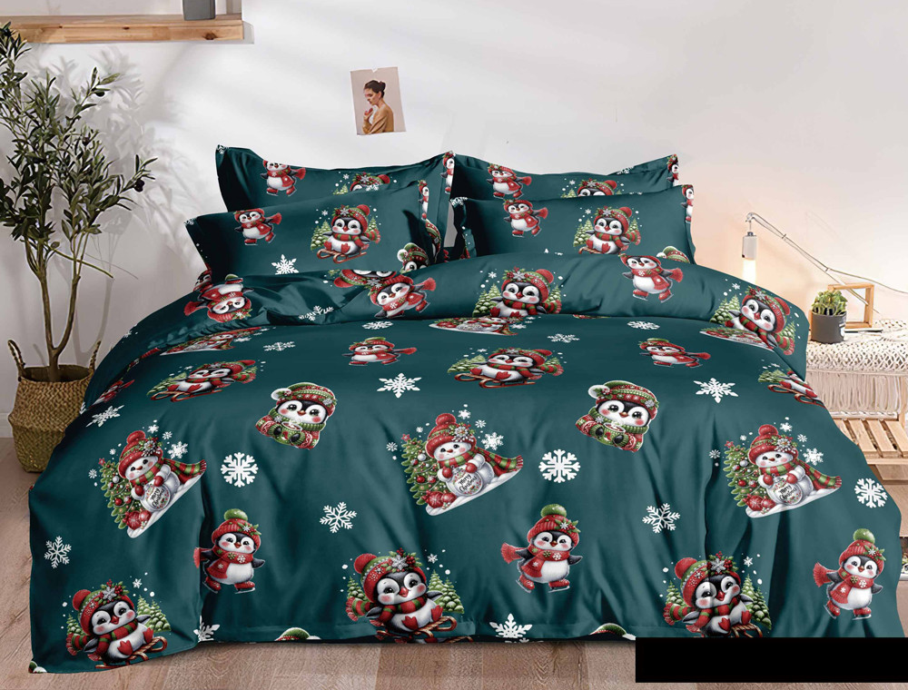 Полуторный набор постельного белья 150*220 из Фланели №954692 Черешенка™