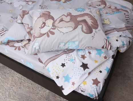 Дитячий комплект з Бязі "Gold" №613279 Черешенка™