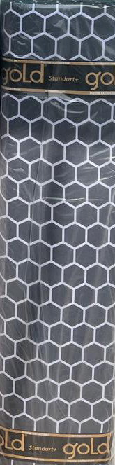 Ткань для постельного белья Бязь "Gold" Lux GL1530graphite