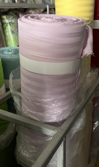 Тканина для постільної білизни Страйп-сатин ST12-2906 (50м)