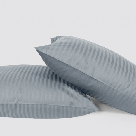 Сімейний набір постільної білизни з Страйп Сатину №545102