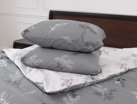 Семейный набор хлопкового постельного белья из Бязи "Gold" №158425АВ Черешенка™