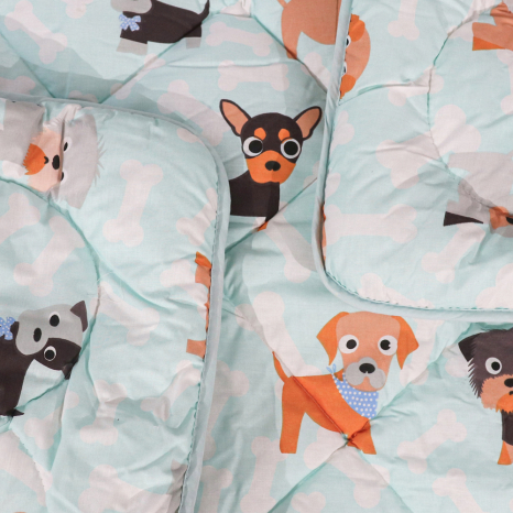 Детское одеяло бязь/холлофайбер №3013