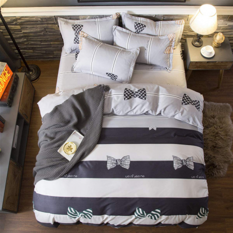 Ткань для постельного белья Бязь "Gold" Lux "Праздничный подарок" GL3850 (A+B) - (50м+50м)