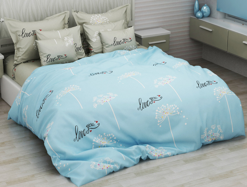 Ткань для постельного белья Бязь "Gold" Lux GL4155 (A+B) - (50м+50м)