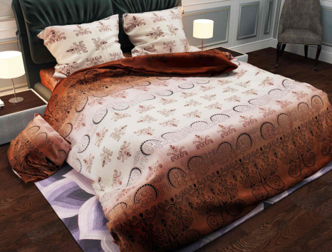 Ткань для постельного белья Бязь "Gold" Lux GL497