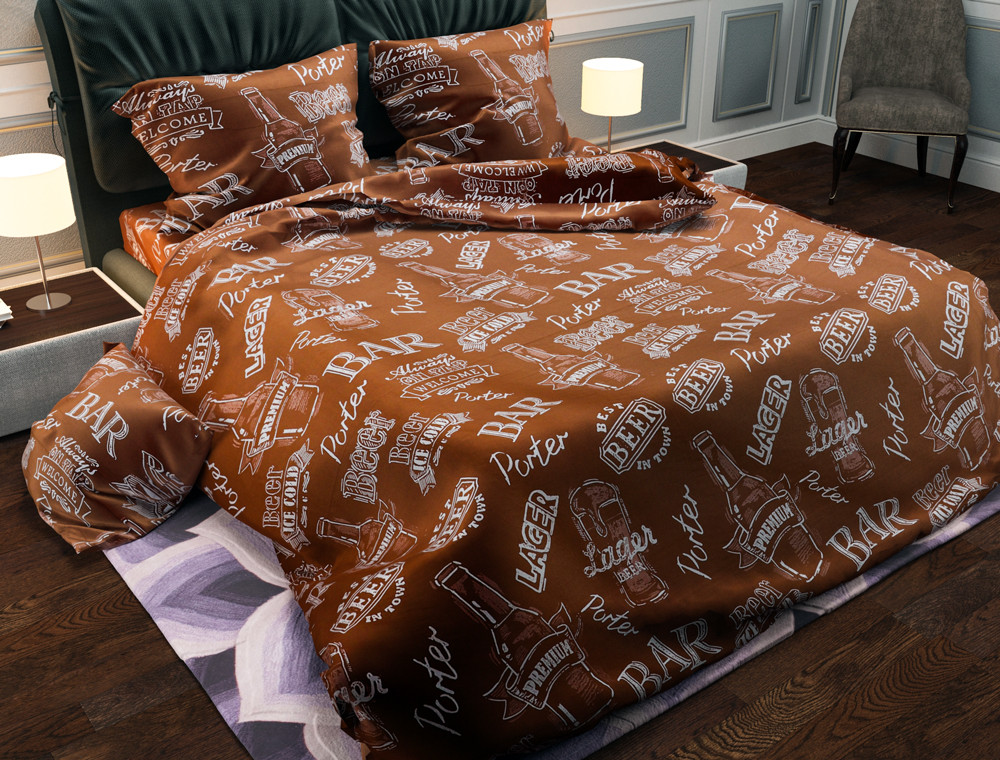 Ткань для постельного белья Бязь "Gold" Lux GL3828R