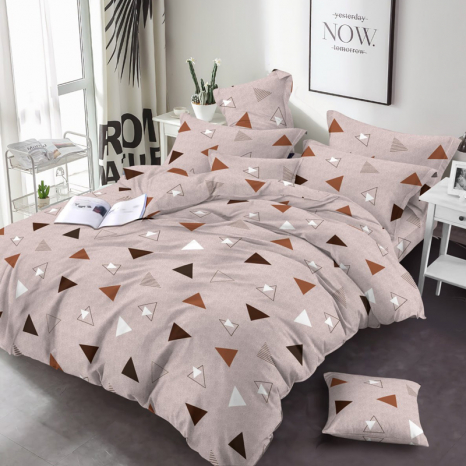 Тканина для постільної білизни Бязь "Gold" Lux GL3582beige