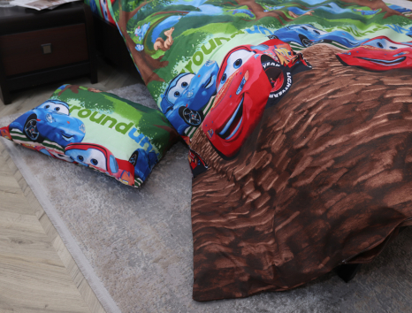 Дитячий комплект з Бязі "Gold" №165606 Черешенка™