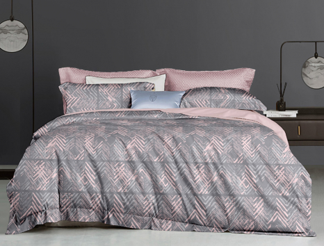 Тканина для постільної білизни Ранфорс "Зігзаг" R-20201 (A+B) - (50м+50м)