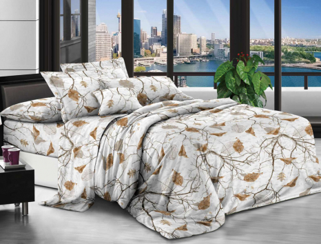 Тканина для постільної білизни Полісатин 135 SP135-6060-7-A (60м)