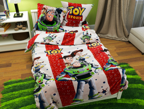 Дитячий комплект з Бязі "Gold" №164301 Черешенка™