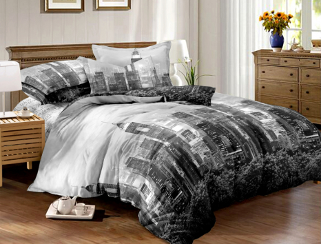 Тканина для постільної білизни Сатин S49-1 (A+B) - (60м+60м)