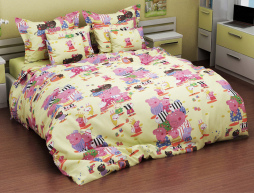 Тканина для постільної білизни Бязь "Gold" Lux дитяча GLB129