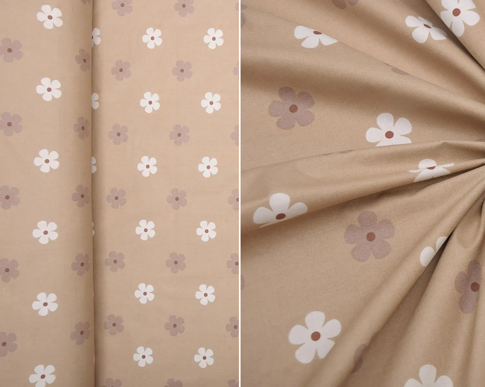 Ткань для постельного белья Бязь "Gold" Lux GL5021 (A+B) - (50м+50м)