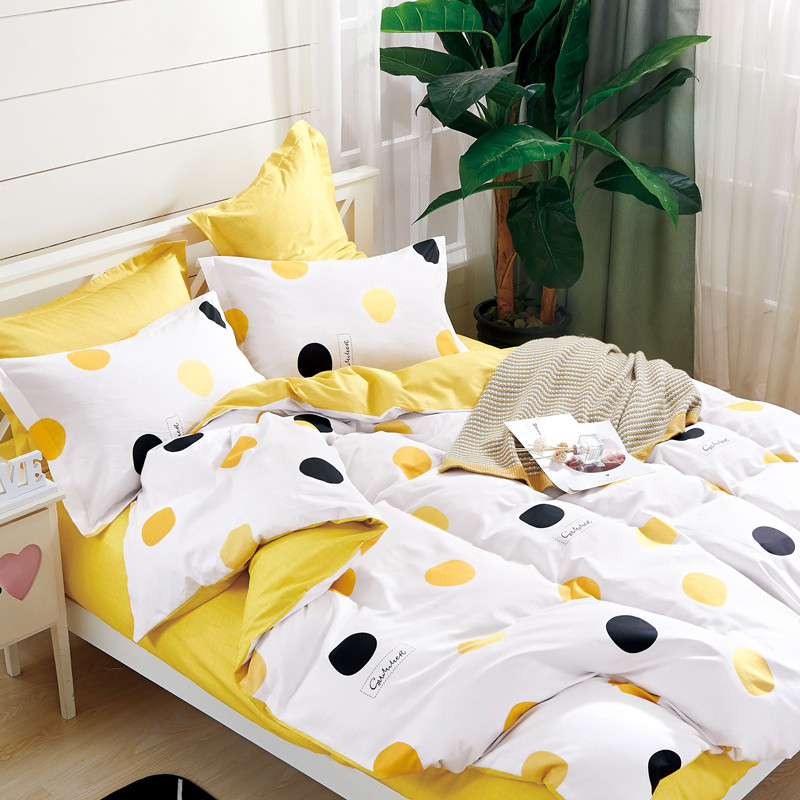 Тканина для постільної білизни Бязь "Gold" Lux "Кольорові бульбашки" GL1503 (A+B) - (50м+50м)