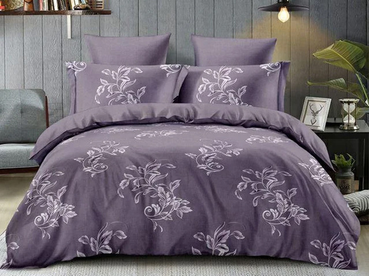 Двуспальный набор постельного белья 180*220 из Сатина №652АВ Черешенка™