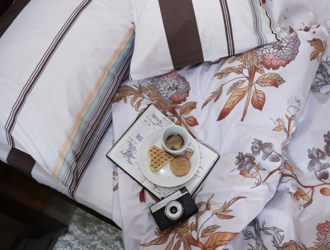 Сімейний набір постільної білизни із Бязі "Gold" №152814AB Черешенка™