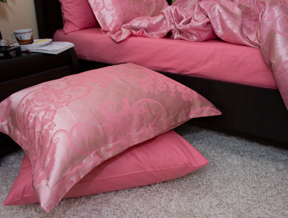 Двоспальний набір постільної білизни 180*220 із Жакарду №022AB KRISPOL™