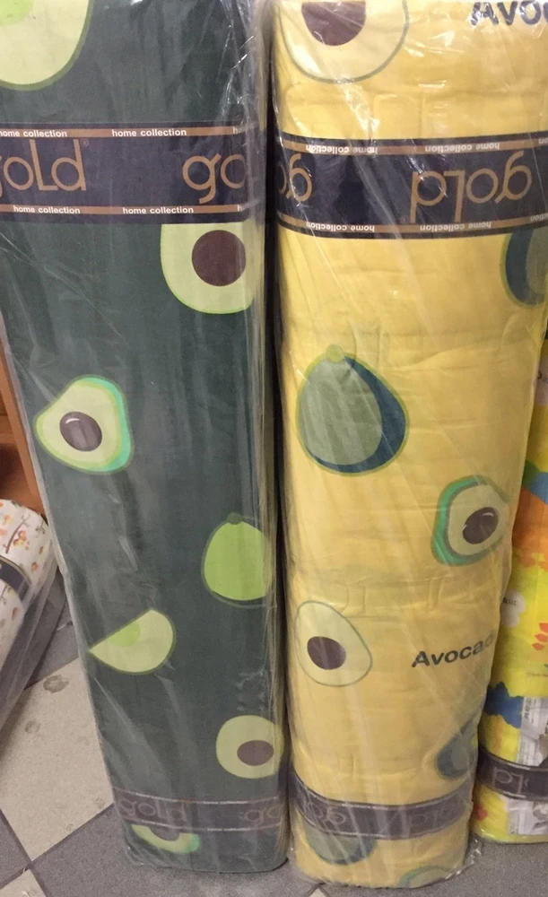 Ткань для постельного белья Бязь "Gold" Lux "Авокадо" GL3975 (A+B) - (50м+50м)