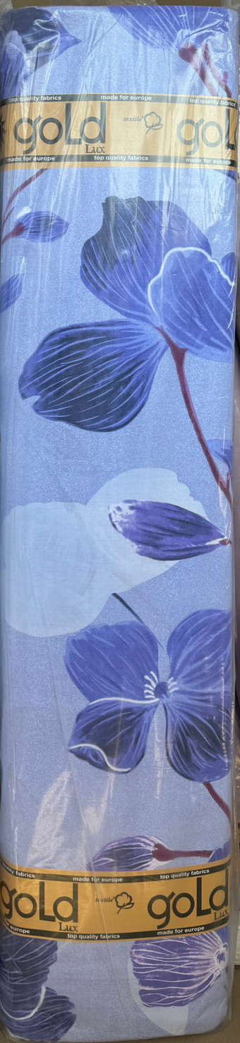 Ткань для постельного белья Бязь "Gold" Lux " GL9790purple