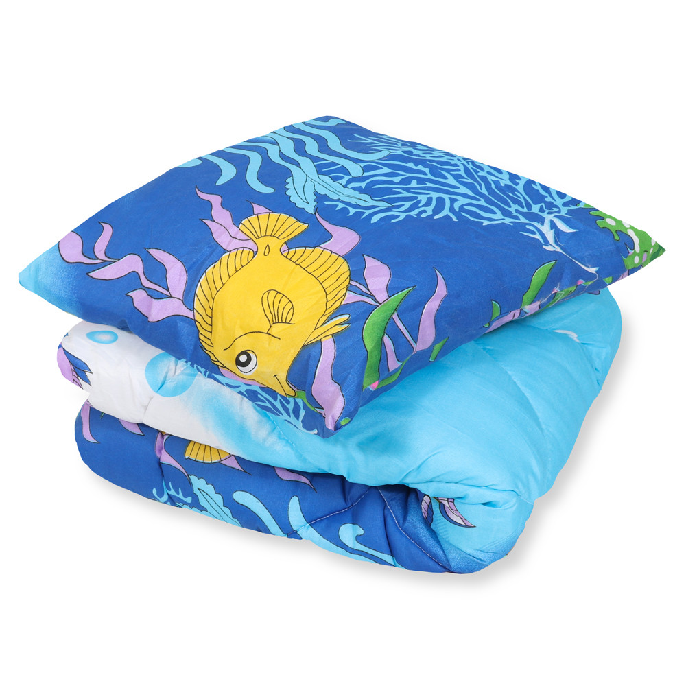 Комплект дитяча ковдра 105x135 + подушка 50x50 №2122