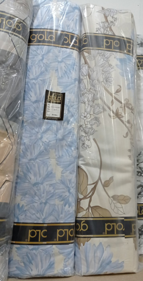 Ткань для постельного белья Бязь "Gold" Lux GL1830 (A+B) - (50м+50м)