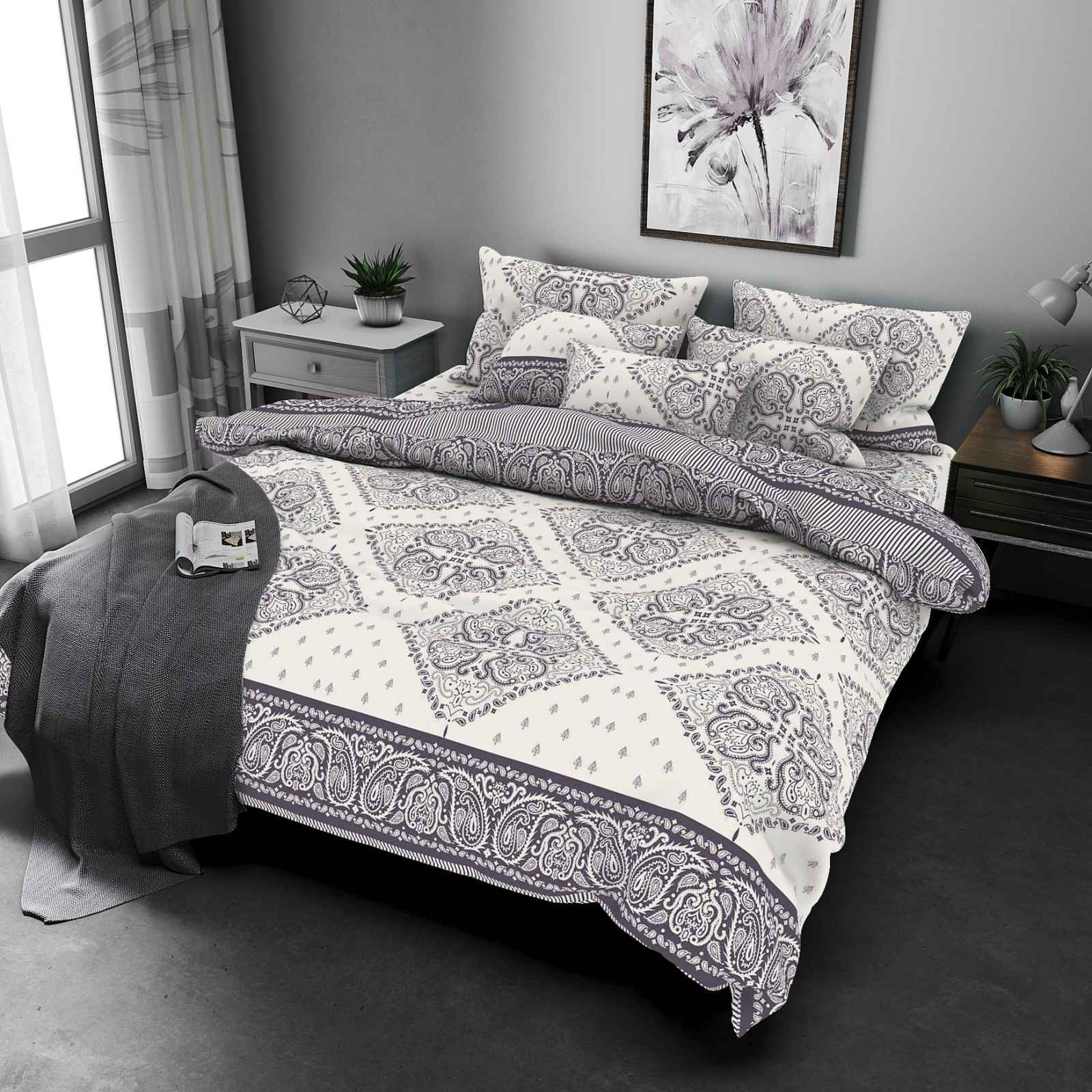 Ткань для постельного белья Бязь "Gold" Lux GL3749