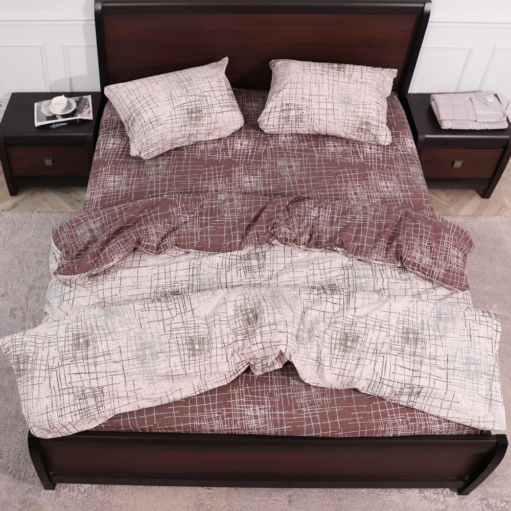 Полуторный набор постельного белья 150*220 из Бязи "Gold" №157867AB Черешенка™