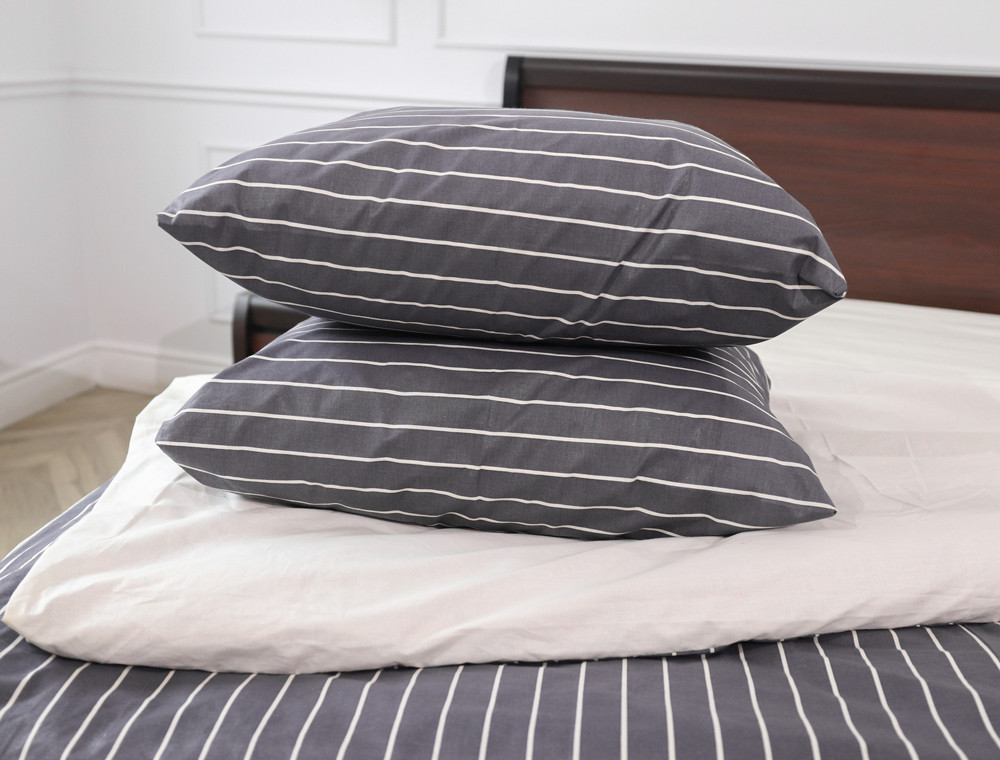 Євро-максі набір постільної білизни 200*220 із Бязі "Gold" №151210АВ Черешенька™