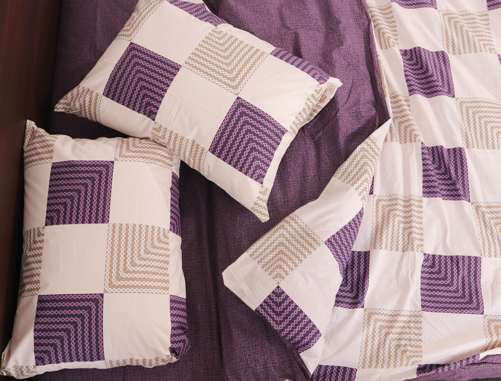 Двуспальный набор постельного белья 180*220 из Бязи "Gold" №155349АВ Черешенка™