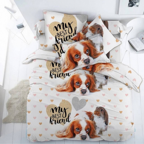 Ткань для постельного белья Бязь "Gold" Lux GL4850