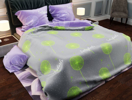 Тканина для постільної білизни Бязь "Gold" Lux GL1280 (A+B) - (50м+50м)