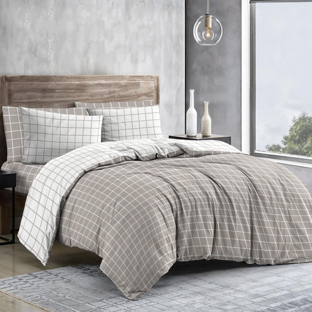 Ткань для постельного белья Бязь "Gold" Lux GL884beige (A+B) - (50м+50м)