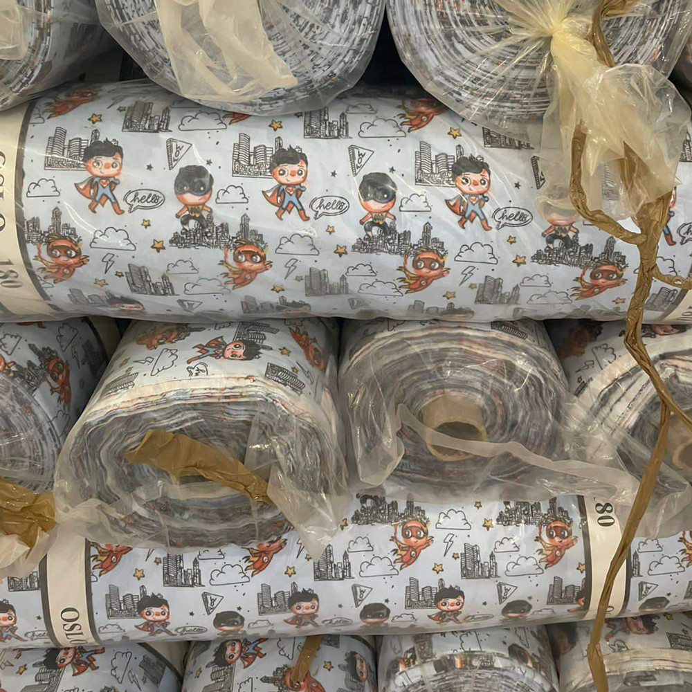 Тканина для постільної білизни Фланель (байка) дитяча FLB1039